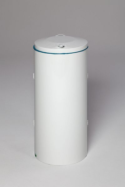 VAR Abfallsammler Kompakt-Doppeltür, verkehrsweiß, 1061