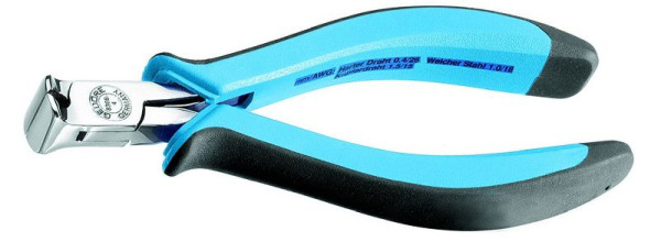 GEDORE Elektronik-Vornschneider, 125 mm, ESD, breite Kopfform, 1743635