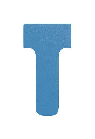 Eichner T-Karten für alle T-Card Systemtafeln - Größe S, Blau, VE: 100 Stück, 9096-00006