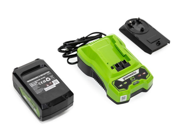 Lutz Umbauset für Akkupumpe Typ B2 mit Lithium-Ionen-Akku 24 V, 4 Ah, Ladegerät 24 V und Batteriehalter, 316322