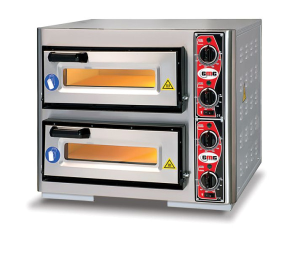 GMG Pizzaofen CLASSIC PF 4040 DE4, 2 Backkammer, PF4040DE4