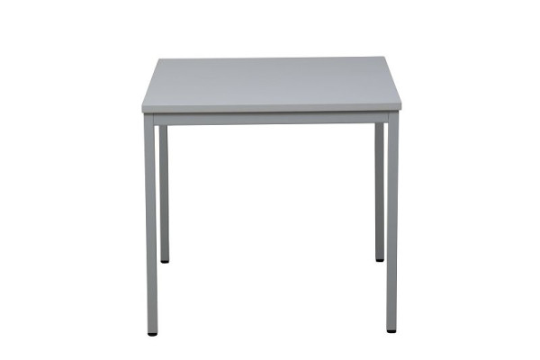 Gürkan Tisch, 60 x 60 x 75 cm, Lichtgrau, Grau, Mehrzwecktisch, Quadrat, MTB.S.66, 100778