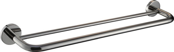 KWC Doppelhandtuchstange, Firmus, Edelstahl, 600x60x200 mm, AP, hochglanz, 2000106267