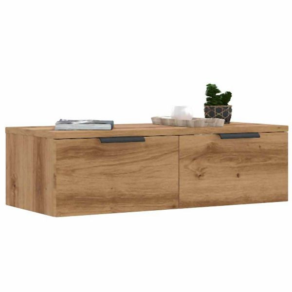 vidaXL Wandschrank Artisan-Eiche 68x30x20 cm Holzwerkstoff, 856984