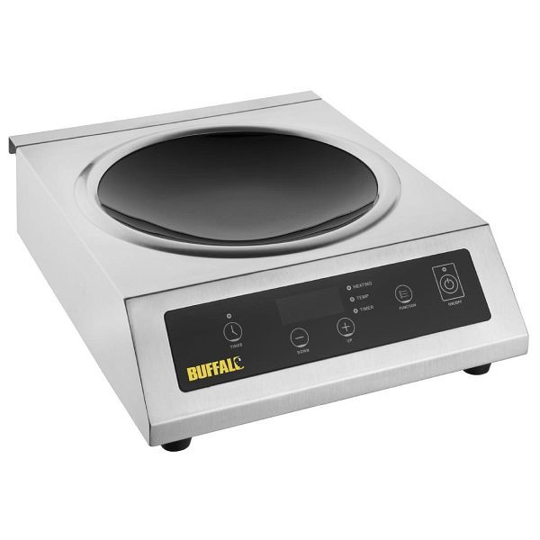 Buffalo Induktions-Wok, 3 kW eine Zone, JA372, 5050984806414