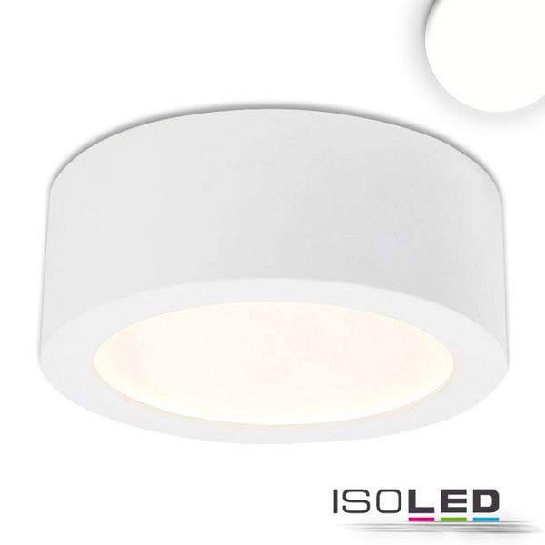 ISOLED LED Aufbauleuchte LUNA 15W, weiß, rund, DN146, indirektes Licht, neutralweiß, 113133