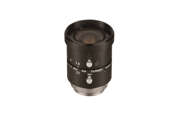 Tamron F1,4/6mm Megapixel-Objektiv speziell für 1/1,8" Sensoren, C-Anschluss, M118FM06