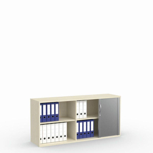 Deskin Rollladenschrank Multi M pro, Ahorndekor, B 1600 x H 780 x T 420 mm, 278093