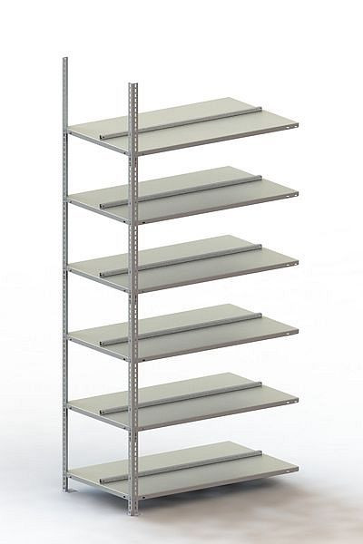 Meta Büro Compact AR 2200x1000x600 mm, RAL 7035, Bodenanzahl: 6, 20079382
