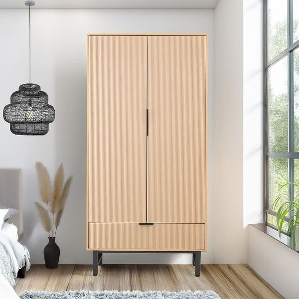 HOME DELUXE Kleiderschrank NYLA, 100 x 200 cm, 61812