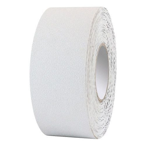 Moravia Staplergeeignetes Bodenmarkierband, weiß, B 50 mm, L 25 m, Antirutsch R10, 311166