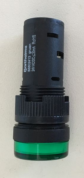 ELMAG LED Signalleuchte grün 24V AC/DC EBD 16mm, zu GBM 4/40 SGA + GBM 4/50 SGA, 9802228
