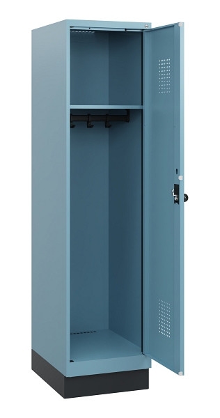 C+P Spind Evolo PLUS, Sockel, 1 Abteil, 1630x400x500mm, 0010/0010, Drehriegel, 0490205-12 S10025