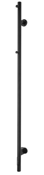 TVS Elektrischer Badheizkörper ELDO 1, schwarz, mit Timer, 1400 x 60 mm, ELDO1-SO