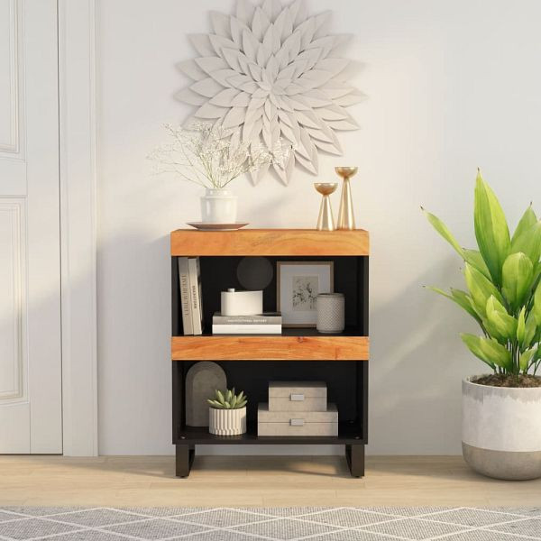 vidaXL Beistelltisch 60x33x75 cm Massivholz Akazie, 352886