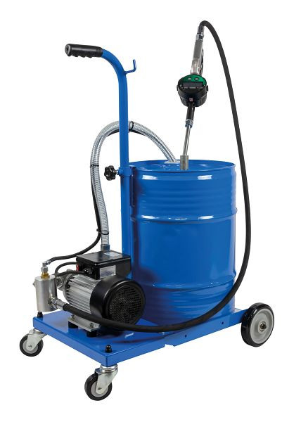 Rapid Mobiles Ölabgabeset in elektrischer Ausführung, für die Aufnahme von einem 60 Liter-Fass, eichfähig / MID-konform, 22 111