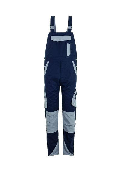 Planam Norit Herren Latzhose, schwarzblau/zink, Größe 29, 6529029