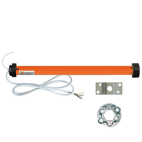 Kaiser Nienhaus Elektronischer Markisenantrieb mit integriertem Funkempfänger, 50Nm, 12 U/min, 230V, inkl. Motorlager, 124660