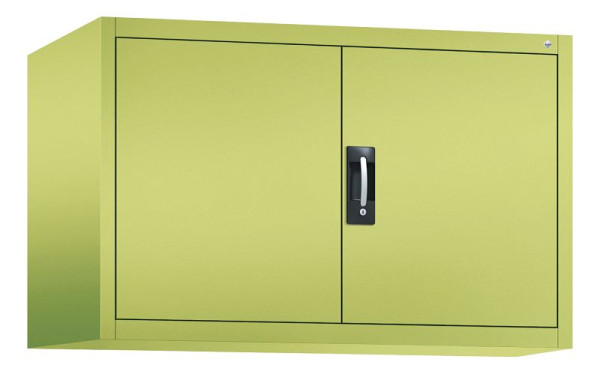 C+P Aufsatzschrank Acurado, H790xB1200xT600mm, Farbe: Viridingrün / Viridingrün, Muldengriff, 9495-000 S10026