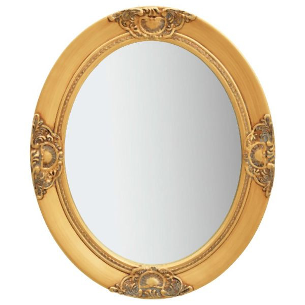 vidaXL Wandspiegel im Barock-Stil 50x60 cm Golden, 320349