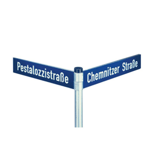 Stein HGS Halterung für Straßennamenschilder mit Alu-Hohlkastenprofil, 250 mm, 60 mm, 020bs625