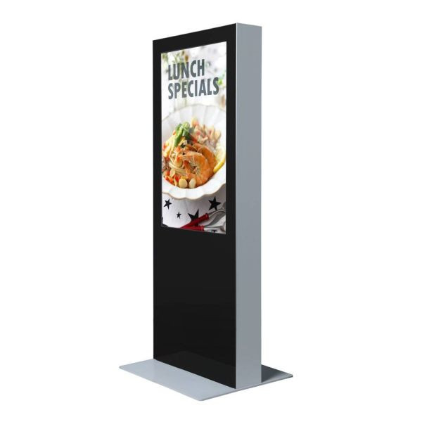 Showdown Displays Digitale Infostele doppelseitig 50" mit 2 Samsung-Bildschirmen, DIDTOTEM50ESF