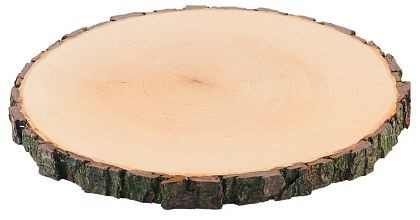 Contacto Rindenbrett rund 23-26 cm, 3863/026