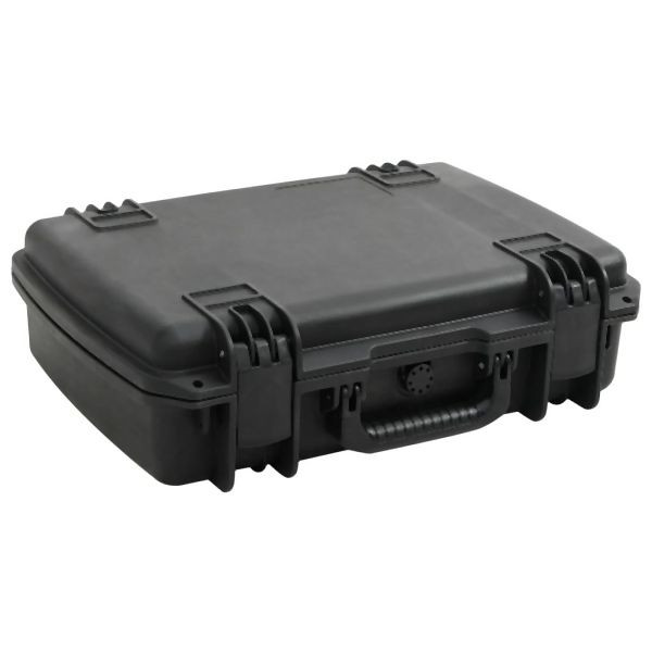 vidaXL Koffer für Flugreise Tragbar Schwarz 50,5x37x14,5 cm PP, 4007248