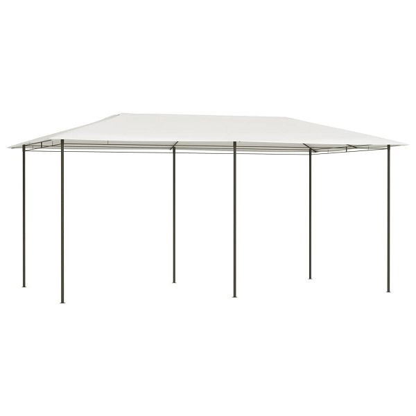 vidaXL Pavillon 2,98x5,3x2,59 m Creme 160 g/m², 313620, 8720286184554