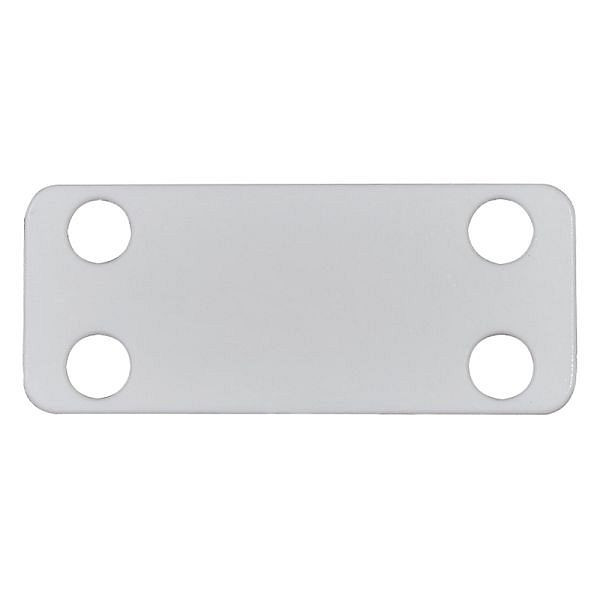 Haupa Kennzeichnungsschild für Kabelbinder/Kabelbeschriftung 45,3 x 19,1 x0,4 mm, VE: 100 Stück, 262184