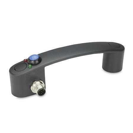 Ganter Bügelgriffe, Kunststoff, mit Stecker (GN 628.4-132-SU), 628.4-132-SU