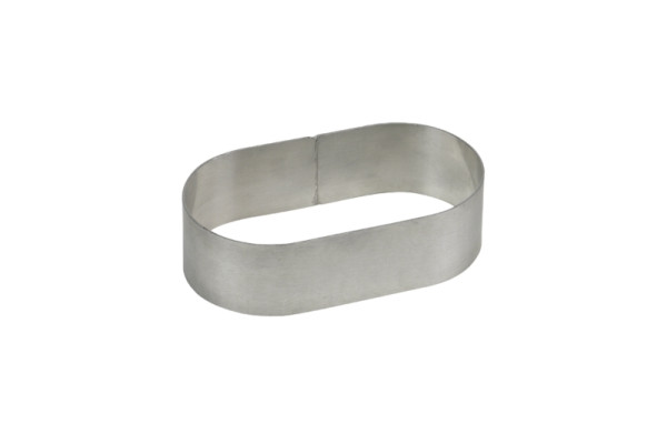 Schneider Tortenringe oval, Länge 180 mm, Breite 105 mm, Höhe 50 mm, 155051
