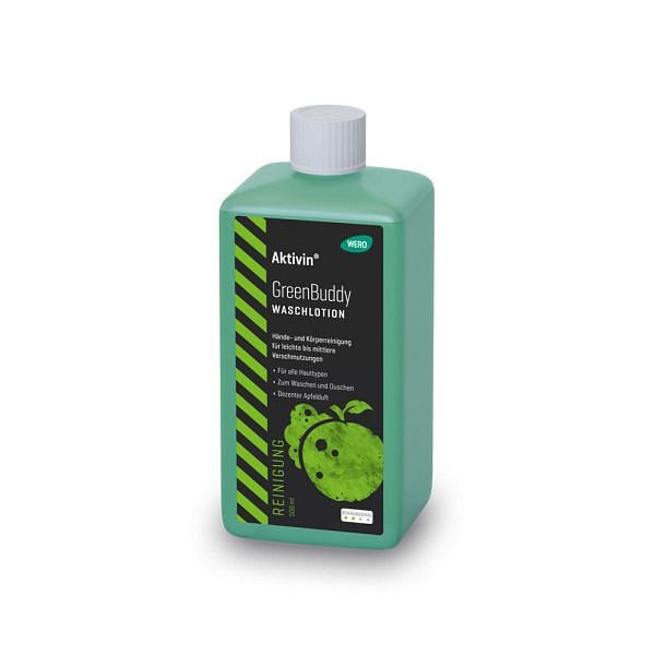 WERO Aktivin GreenBuddy Waschlotion, Spenderflasche, VE: 500 ml, 20742007