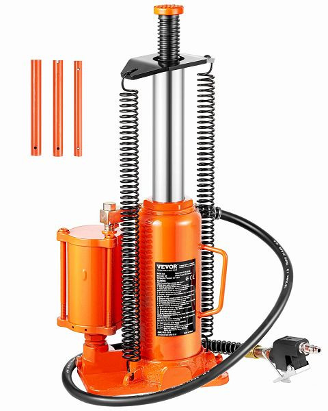VEVOR Lufthydraulischer Wagenheber, 12t Manuelle Handpumpe Kfz-Autoreparatur, PSDSQYTS12TZE9HHUV0