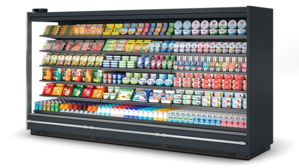 NordCap Wandkühlregal, MISTRAL 950 1250 M1, 4547079511125