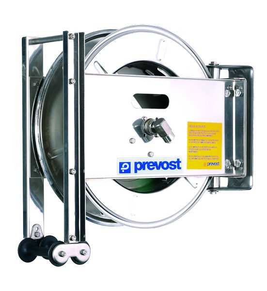 Prevost Aufroller Serie DMO - DGO - Ohne Schlauch - Edelstahl 304 für Hochdruck, Fassungsvermögen= 15 m, DMO NHPI