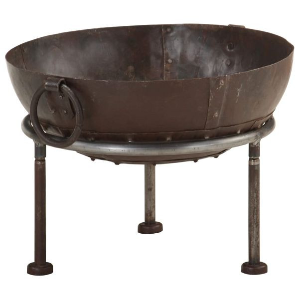 vidaXL Rustikale Feuerstelle Ø 40 cm Eisen, 321944