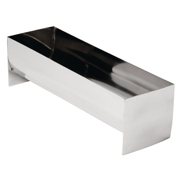 Vogue u-förmige Edelstahl-Terrinenform 260mm, E585, 5050984022425