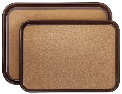 Contacto Tablett, rutschfest 45,5 cm Innenseite Kork, 3773/455