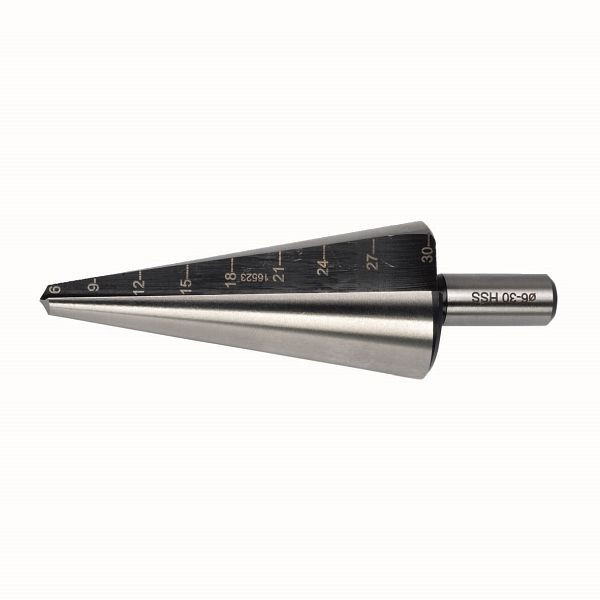 BRINKO Blechschälbohrer, Bohrer, HSS für Stahl-, Nirosta- und V2A-Bleche NE-Metalle, Kunststoffe usw., Durchmesser Bohrer: 14mm, 915/1