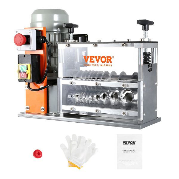VEVOR Kabelabisoliermaschine Elektrisch 1,5-32mm Kabelschälmaschine 750W Abisoliermaschine, B750W101538MMFDI9V2