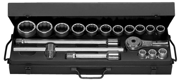 Facom Steckschlüssel 3/4" 12-Kant Set 18-teilig, K.436E