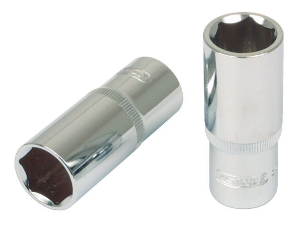 KS Tools 1/4" CHROMEplus Sechskant-Stecknuss, lang, 8mm, 918.1428