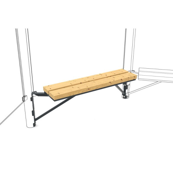 Stein HGS Design-Sitzbank für Paris, anthrzitgrau, 64698.0001