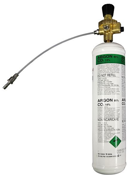 ELMAG STAHL-SET-Einweg-Mischgas-1L-SG2-0,8 mm/5kg, 00271