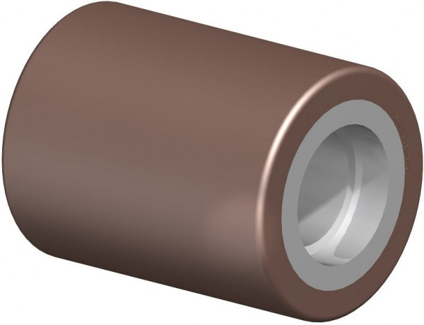 Blickle RK-HB 085x070/47x14-70-Z Rad aus Blickle Besthane®, Braun, 755704