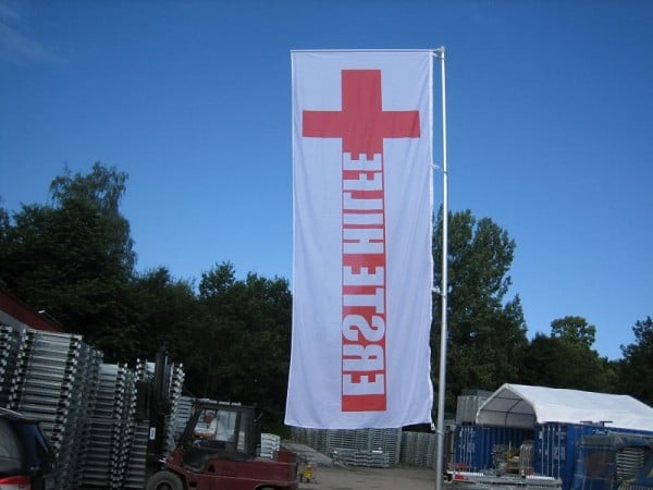 HMR Fahne Rotes Kreuz, 03.455F
