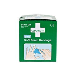 SÖHNGEN Cederroth Soft Foam Bandage Blue 2m, 1009711