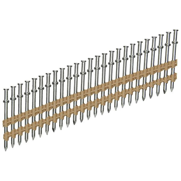 HiKOKI Duplex Nagel 21° Rundkopf 3,3 x 45/57 mm, glatt, blank, VE: 2000 Stück, 4100441
