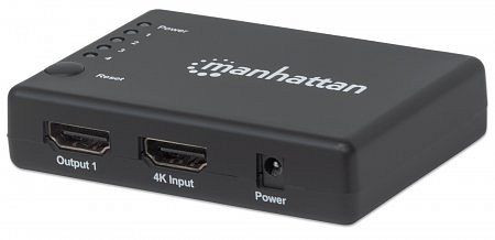 MANHATTAN 4K kompakter 4-Port HDMI-Splitter, 207706